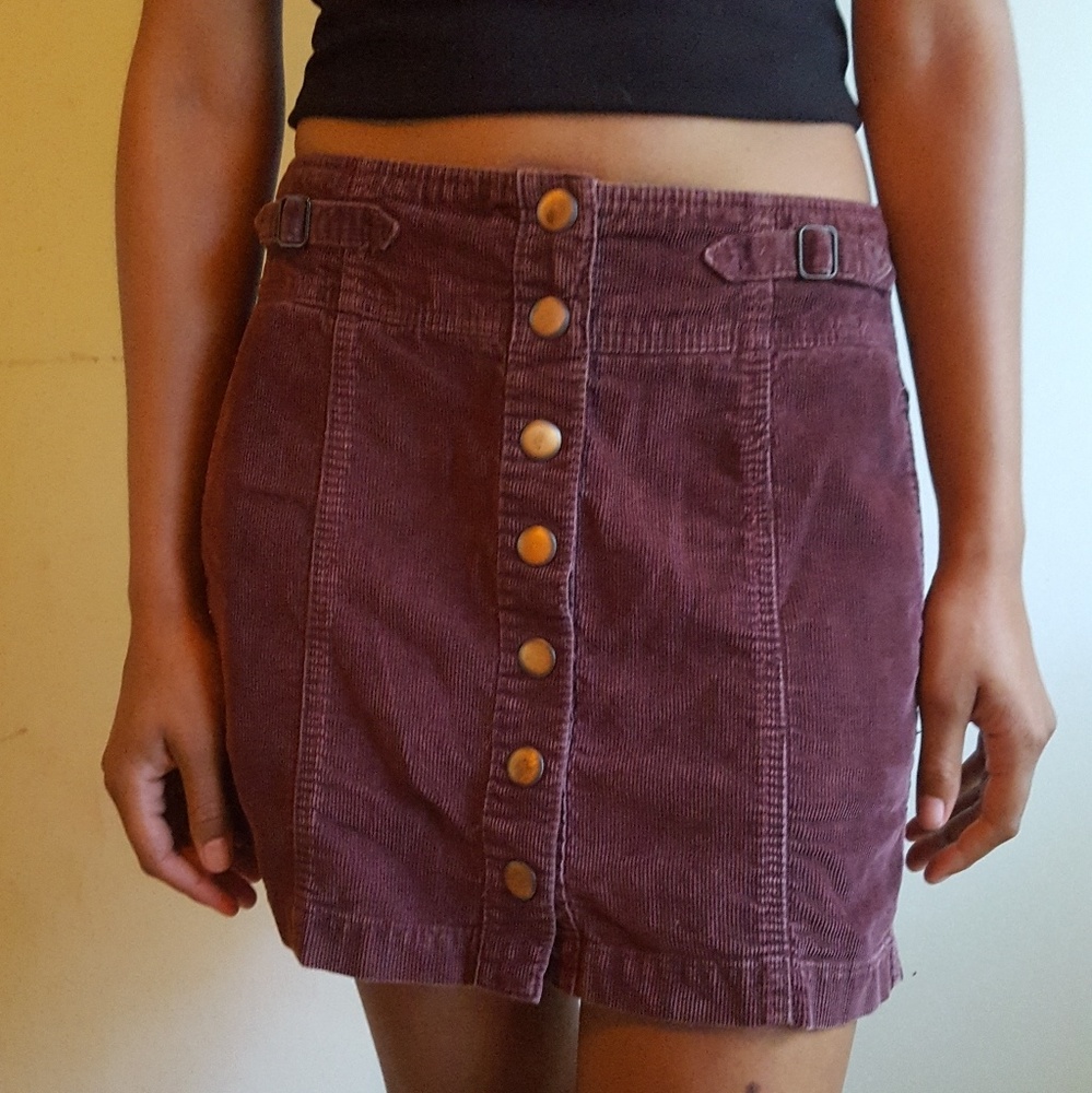 Vintage Corduroy mini skirt